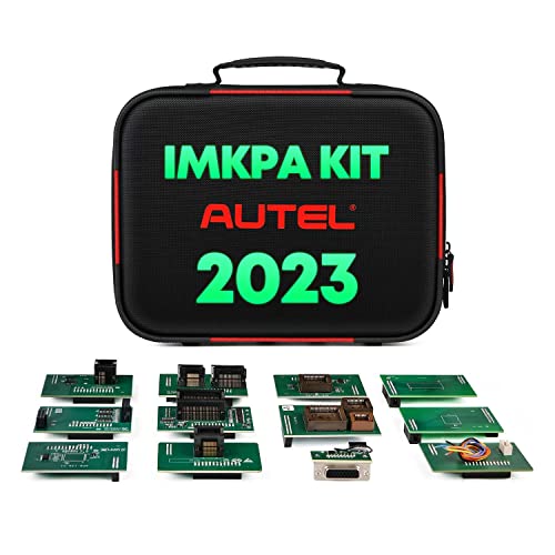 Autel MaxiIM IMKPA - Kit de Adaptador de Programación de Teclas Expandido, Compatible con XP400 Pro, Funciona con IM508S + XP400 Pro, IM608S II, IM608 II, IM608 Pro, IM608 Pro II