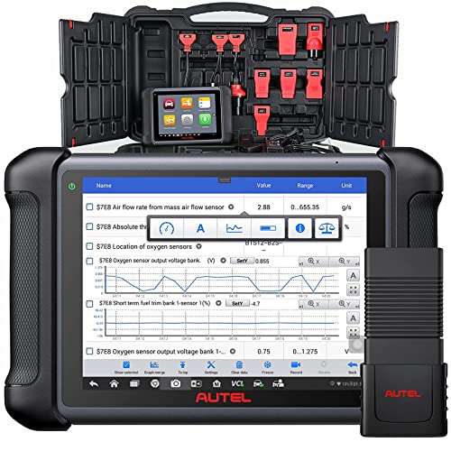 Autel MaxiSys 906S Máquina de Diagnosis por Cable eléctrico Multimarca con 31 Funciones Especiales Escáner Profesional Bidireccional en Español